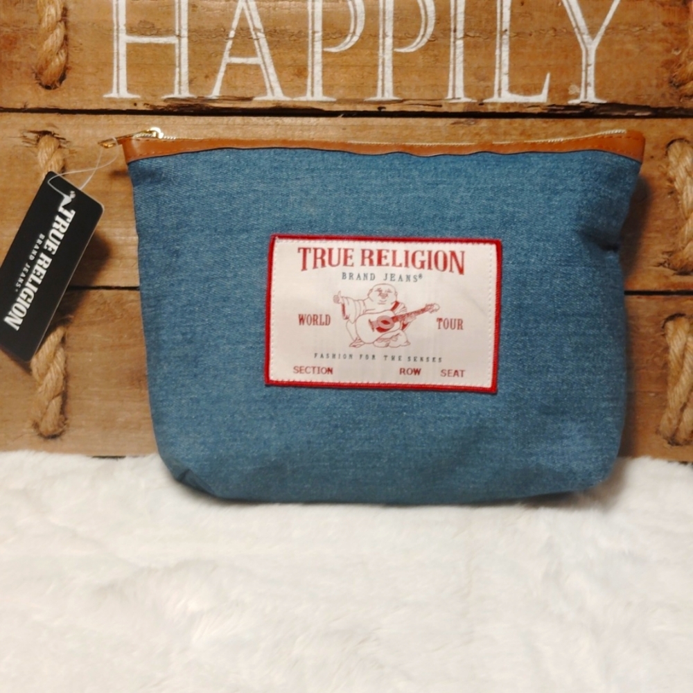 True Religion Cosmetic/Travel Bag